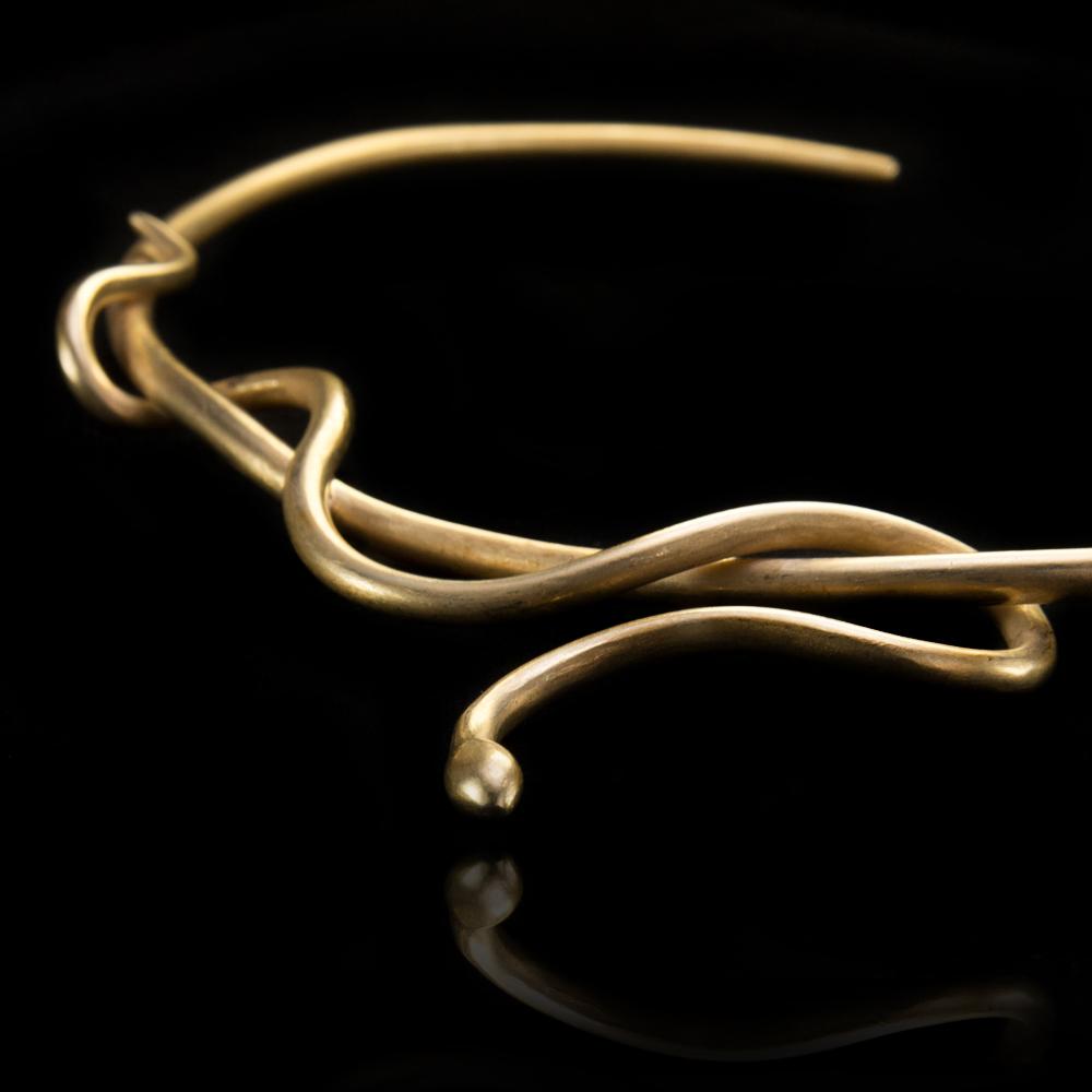 SINGLE WRAPPED SNAKE NECKLACE