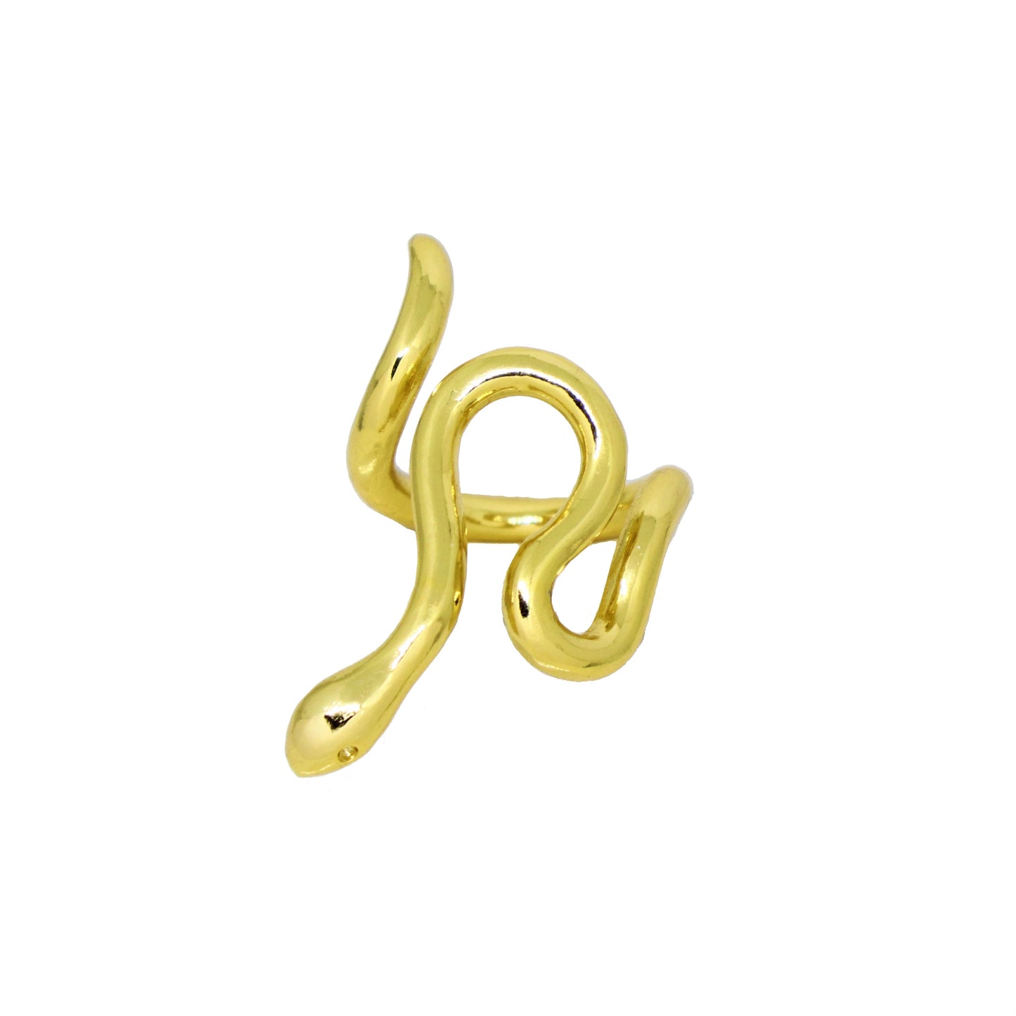 SINGLE WAVY SNAKE RING