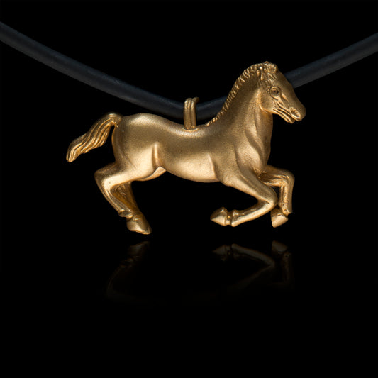 HORSE SCULPTURE PENDANT