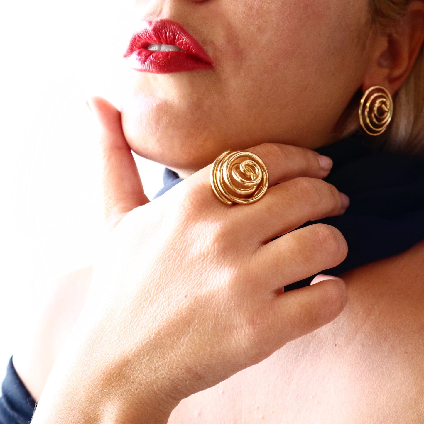 Swirl Thread Ring