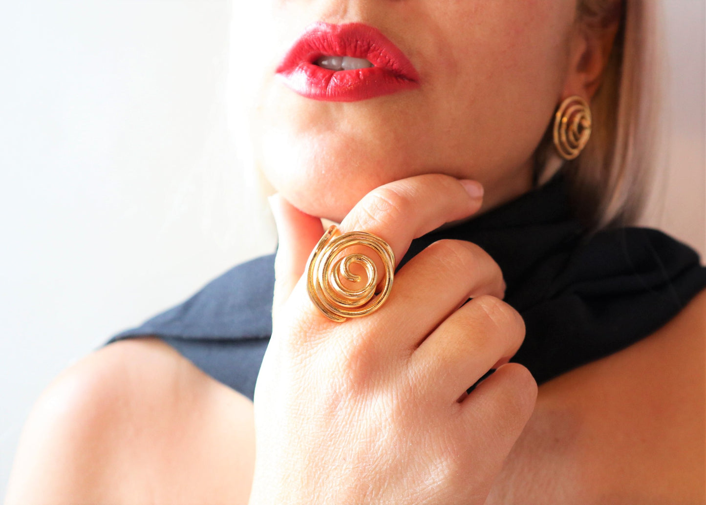 Swirl Thread Ring