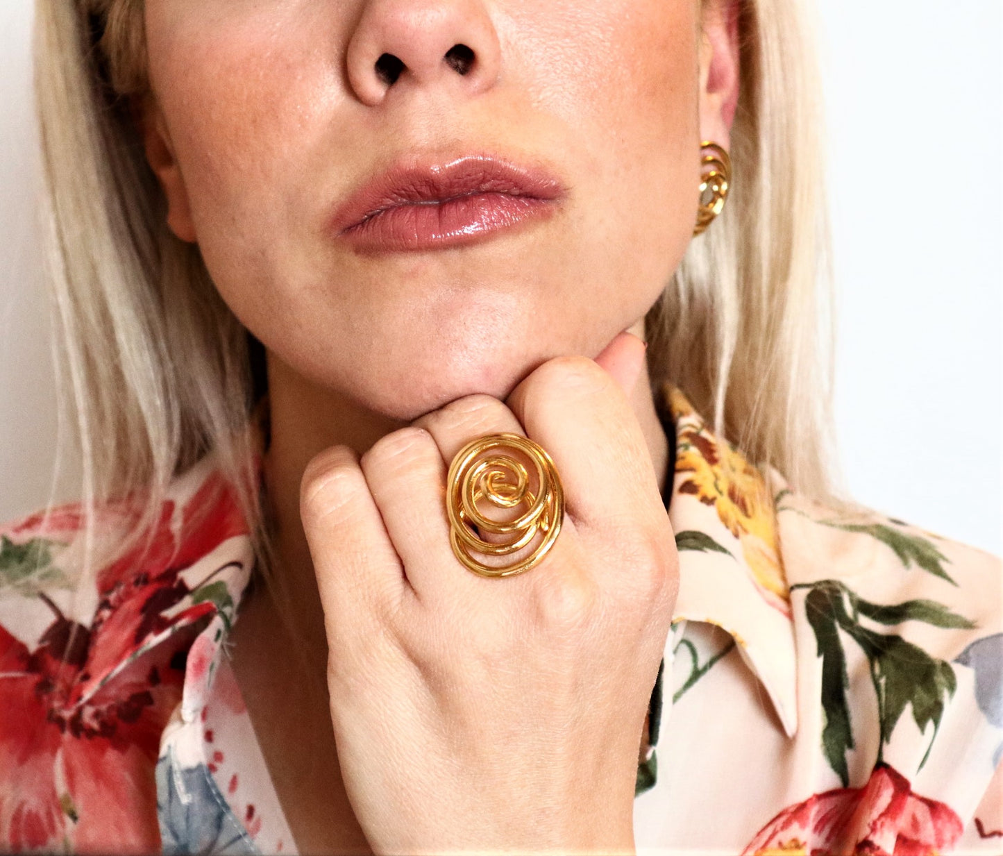 Swirl Thread Ring