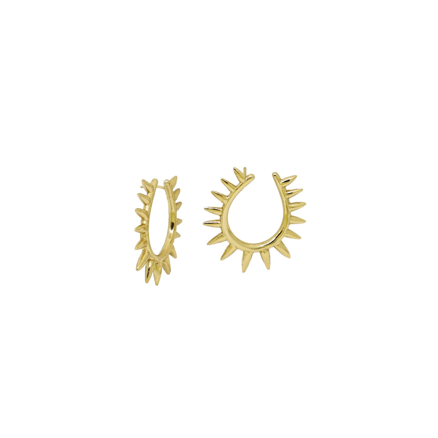 SPIKED STUD EARRINGS