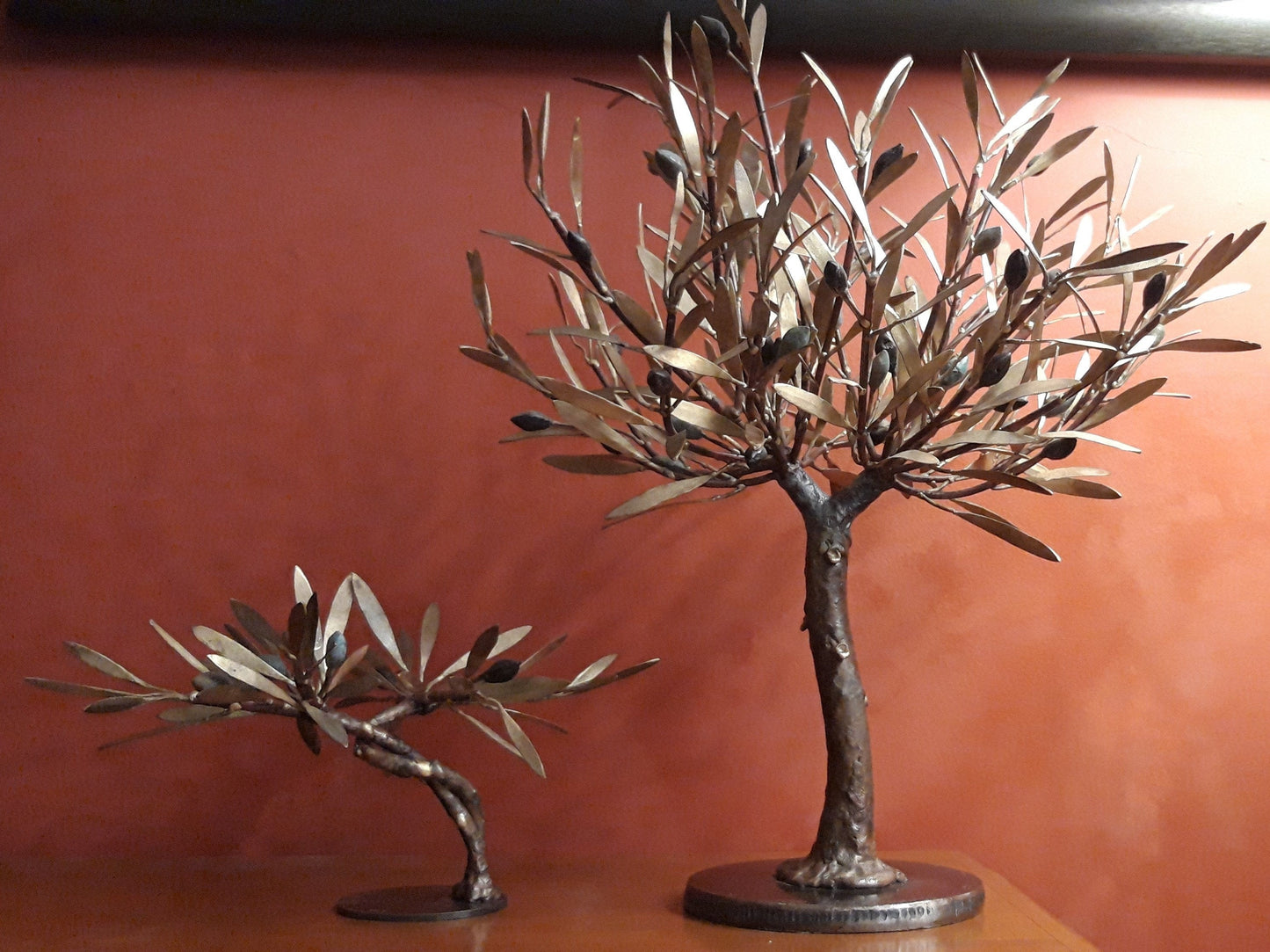 Bronze Olive Tree,Olive tree,bronze tree,home decor, decoration gift, tree sculpture, gift ideas, sculpture, tree of life Ellina's Treasures